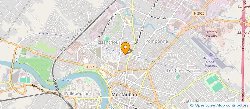 localisation de l'entreprise MONSIEUR DRISS SI-BELKACEM  MONTAUBAN