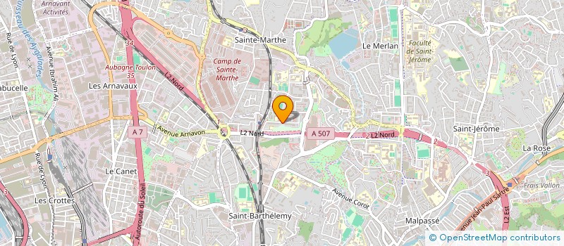 localisation de l'entreprise MONSIEUR DRISS SIAF à MARSEILLE