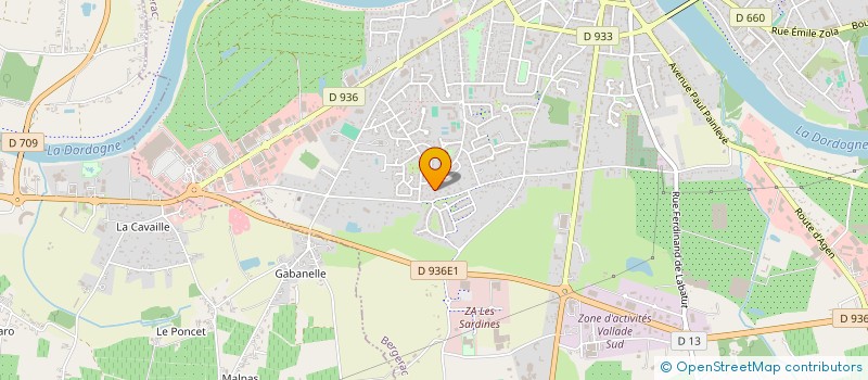 localisation de l'entreprise MONSIEUR DRISS SLIMANI MCHITOU à BERGERAC