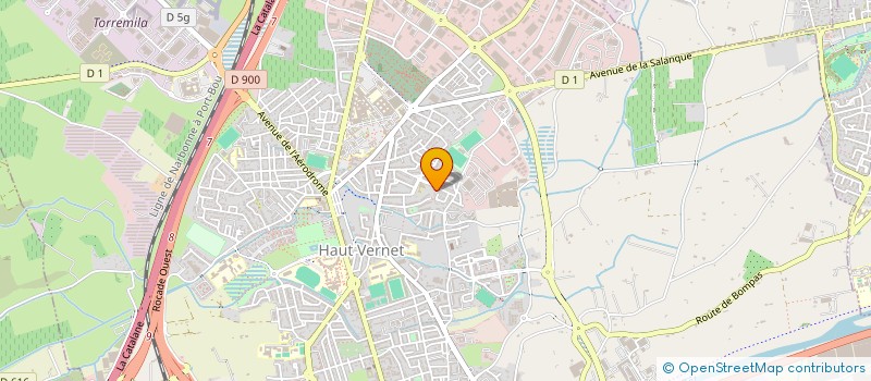 localisation de l'entreprise MONSIEUR DRISS TAHARASTE  PERPIGNAN