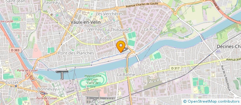 localisation de l'entreprise MONSIEUR DRISS ZEGAOUI  LYON