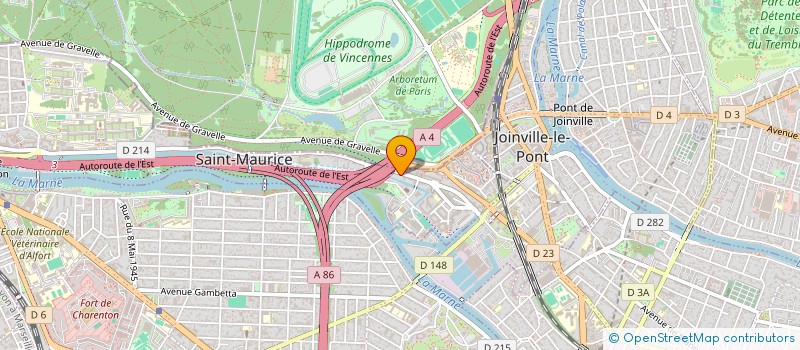 localisation de l'entreprise MONSIEUR DRISS ZERROUR à SAINT-MAURICE