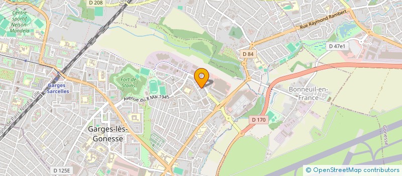 localisation de l'entreprise MONSIEUR DRISS ZIANI  GARGES-LES-GONESSE