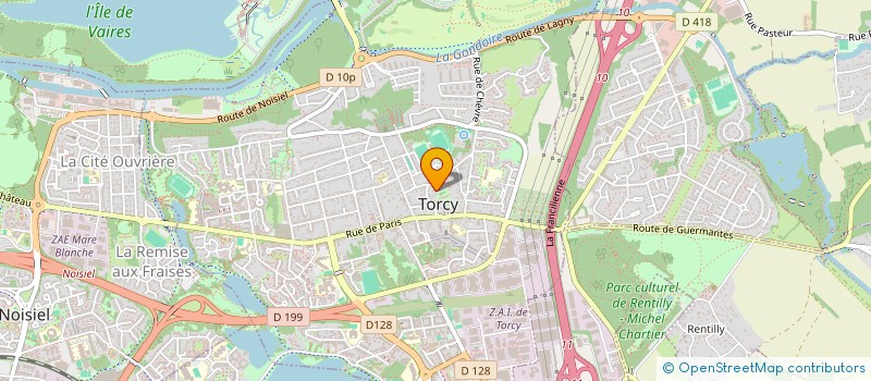 localisation de l'entreprise MONSIEUR DRISSA COULIBALY  TORCY