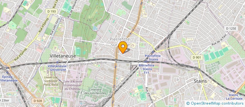 localisation de l'entreprise MONSIEUR DRISSA DIARRA à PIERREFITTE-SUR-SEINE