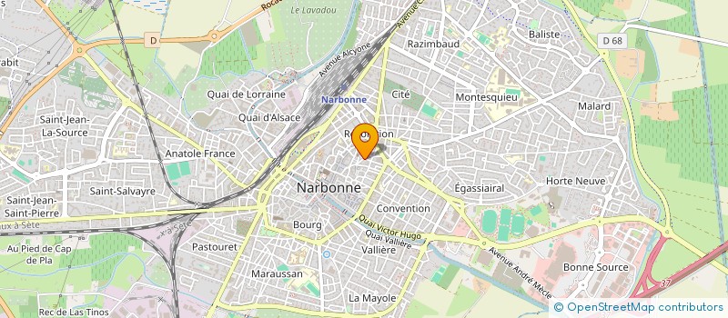 localisation de l'entreprise MONSIEUR DRISSA DIOMANDE à NARBONNE