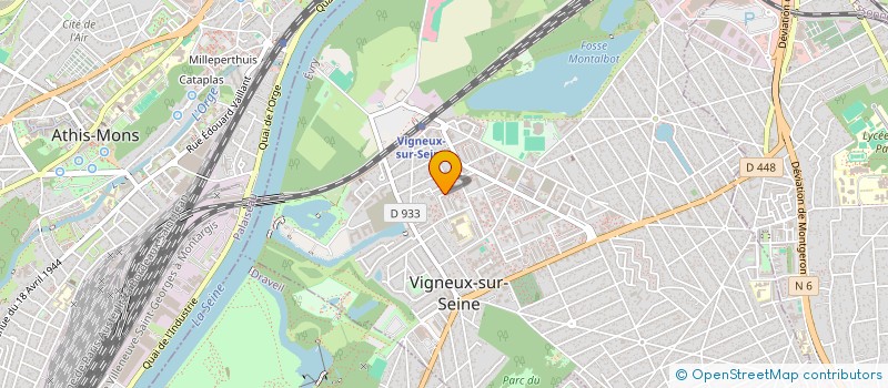 localisation de l'entreprise MONSIEUR DRISSA FOFANA à VIGNEUX-SUR-SEINE