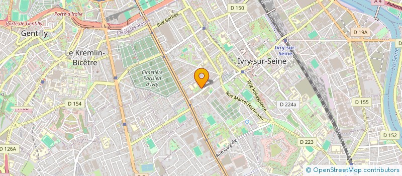 localisation de l'entreprise MONSIEUR DRISSA SIBY  IVRY-SUR-SEINE