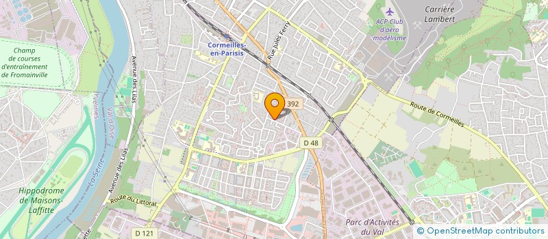 localisation de l'entreprise MONSIEUR DRITAN SELMANAJ à CORMEILLES-EN-PARISIS