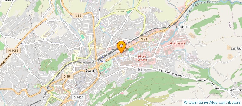 localisation de l'entreprise MONSIEUR DRITON BERISHA  GAP