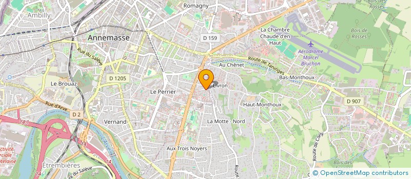 localisation de l'entreprise MONSIEUR DRITON EMURLLAHU à ANNEMASSE