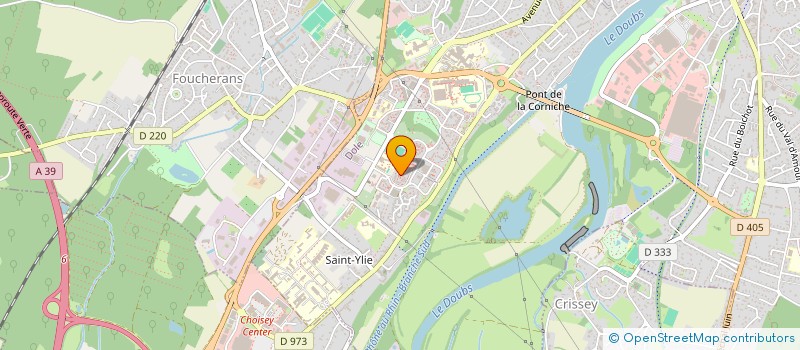localisation de l'entreprise MONSIEUR DRITON MUSLIU à DOLE