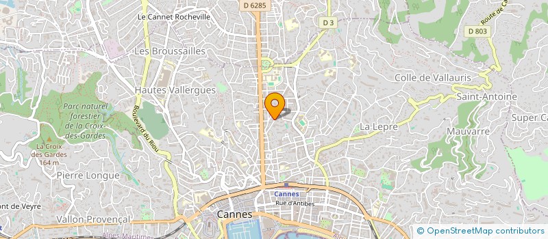 localisation de l'entreprise MONSIEUR DRIX MOUAFFIK à CANNES