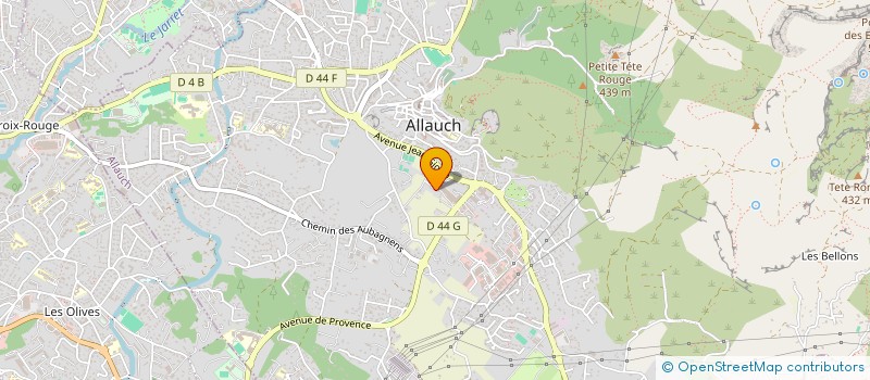 localisation de l'entreprise MONSIEUR DRUON NOTE  ALLAUCH