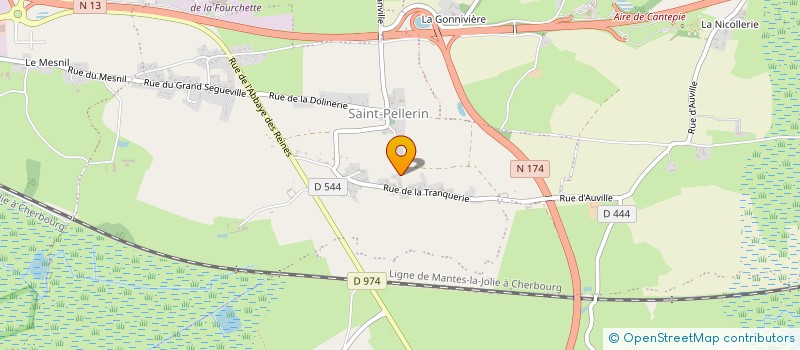 localisation de l'entreprise MONSIEUR DSENIS DEBEAUPTE  CARENTAN-LES-MARAIS