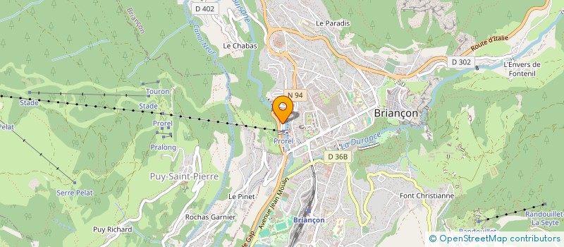 localisation de l'entreprise MONSIEUR DUALAT MOMAND à BRIANCON