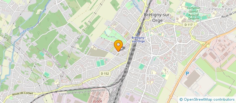 localisation de l'entreprise MONSIEUR DUANE BAILLET  BRETIGNY-SUR-ORGE