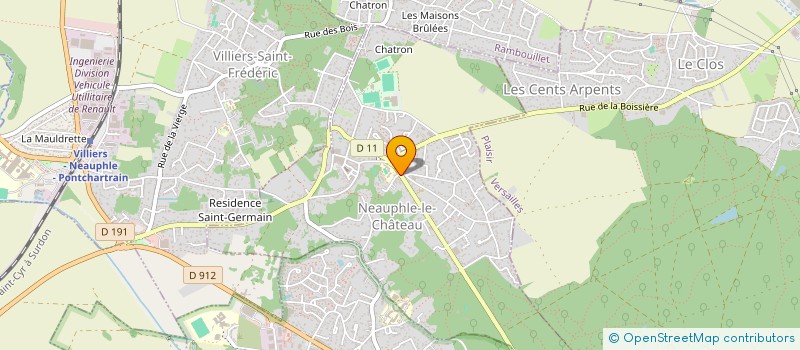 localisation de l'entreprise MONSIEUR DUARTE BARROS DO LAGO  NEAUPHLE-LE-CHATEAU