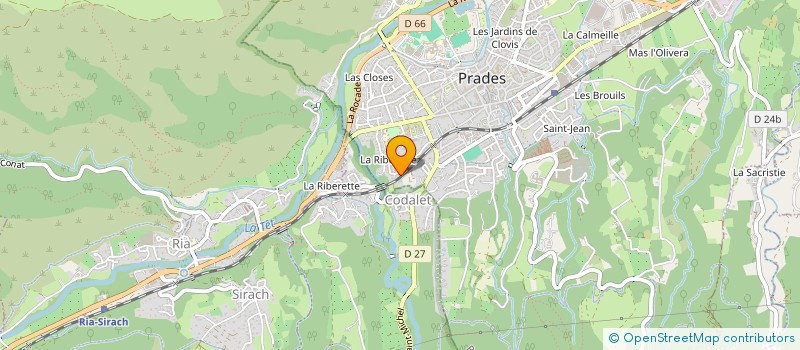 localisation de l'entreprise MONSIEUR DUARTE BIGOTES MADALENO  PRADES