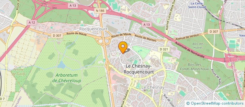 localisation de l'entreprise MONSIEUR DUARTE DA CONCEICAO PEDRO à ANET