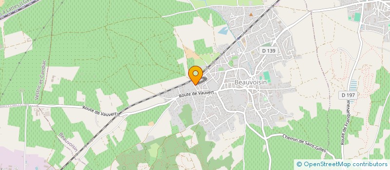 localisation de l'entreprise MONSIEUR DUARTE DE SA PIRES  BEAUVOISIN