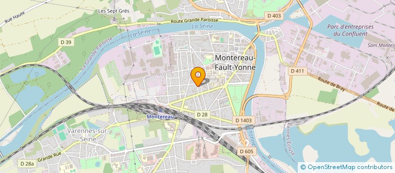 localisation de l'entreprise MONSIEUR DUARTE MAGALHAES  MONTEREAU-FAULT-YONNE