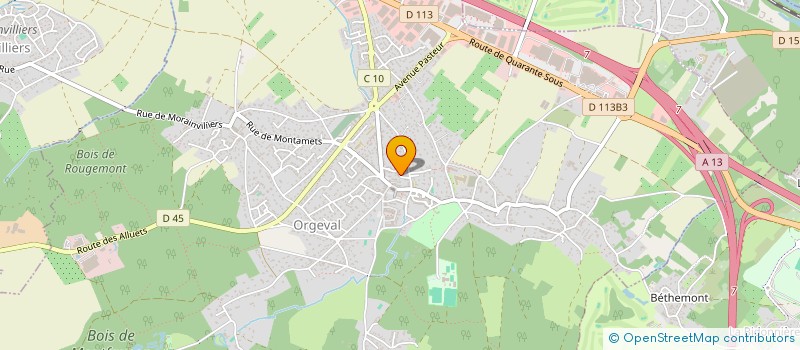 localisation de l'entreprise MONSIEUR DUARTE PEREIRA-CERQUEIRA à ORGEVAL