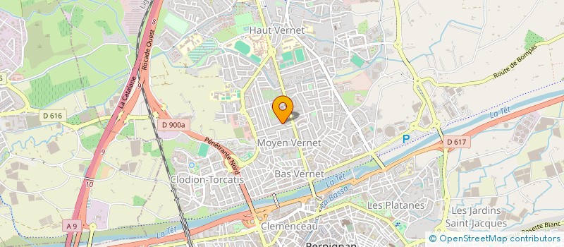 localisation de l'entreprise MONSIEUR DUARTE VIEGAS  PERPIGNAN