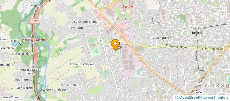 localisation de l'entreprise MONSIEUR DUBLANT CELMETA  SAINT-CYR-SUR-LOIRE