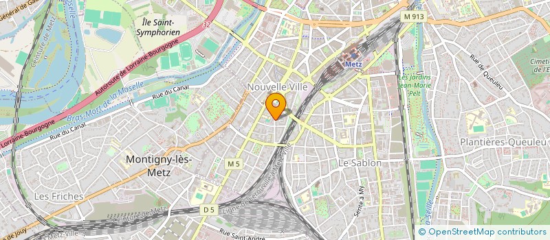 localisation de l'entreprise MONSIEUR DUC LE  METZ