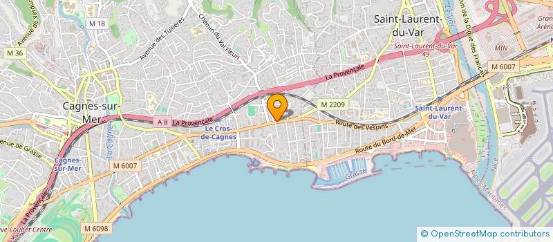 localisation de l'entreprise MONSIEUR DUC NGUYEN à CAGNES-SUR-MER