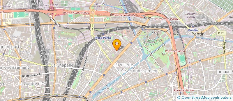 localisation de l'entreprise MONSIEUR DUC TO  PARIS