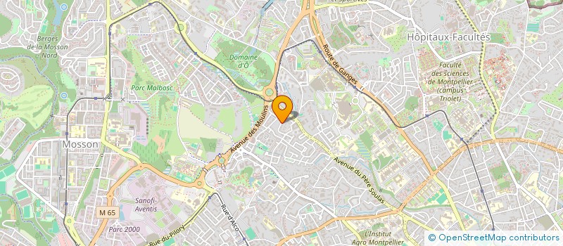 localisation de l'entreprise MONSIEUR DUC TRAN à MONTPELLIER