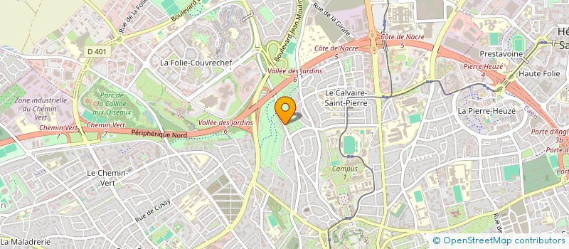 localisation de l'entreprise MONSIEUR DUC VU à CAEN