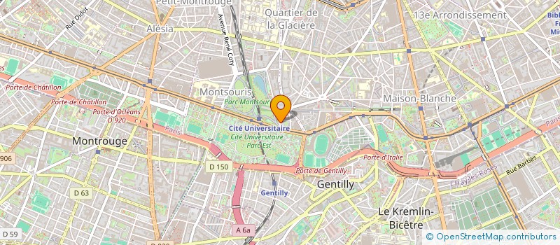 localisation de l'entreprise MONSIEUR DUDICH OSSETE MANGOMBA  PARIS