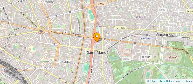 localisation de l'entreprise MONSIEUR DUGPA GYAL LHAMO KYAB  PARIS