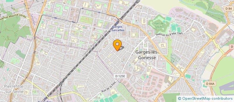 localisation de l'entreprise MONSIEUR DUKENSON ARZACE  GARGES-LES-GONESSE