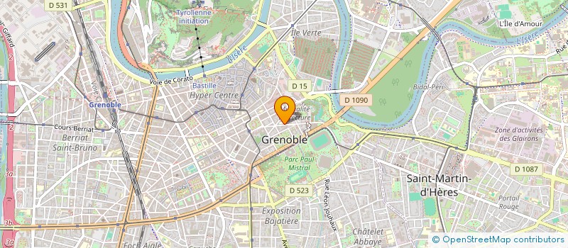 localisation de l'entreprise MONSIEUR DUMA PAVEL  GRENOBLE