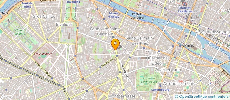 localisation de l'entreprise MONSIEUR DUMESNIL MARTIN à PARIS