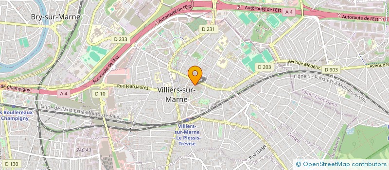 localisation de l'entreprise MONSIEUR DUMITREL GRIGORE à VILLIERS-SUR-MARNE