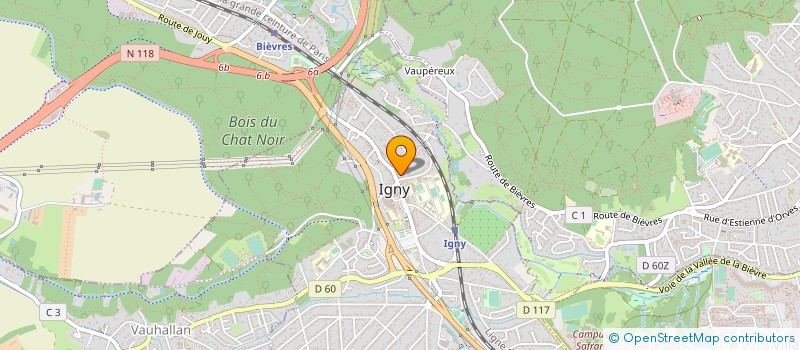 localisation de l'entreprise MONSIEUR DUMITRU ALDEA à IGNY