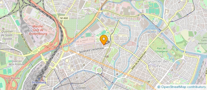 localisation de l'entreprise MONSIEUR DUMITRU AMARITEI à STRASBOURG