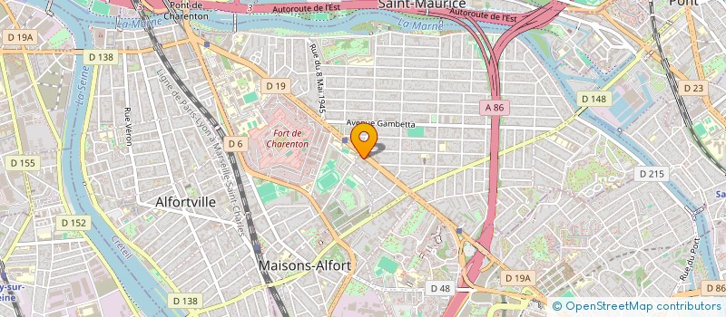 localisation de l'entreprise MONSIEUR DUMITRU BABYN  MAISONS-ALFORT