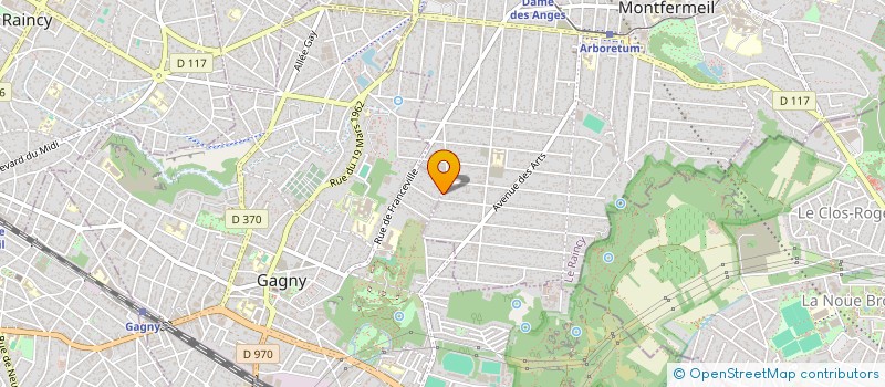 localisation de l'entreprise MONSIEUR DUMITRU BIRLADEANU à GAGNY