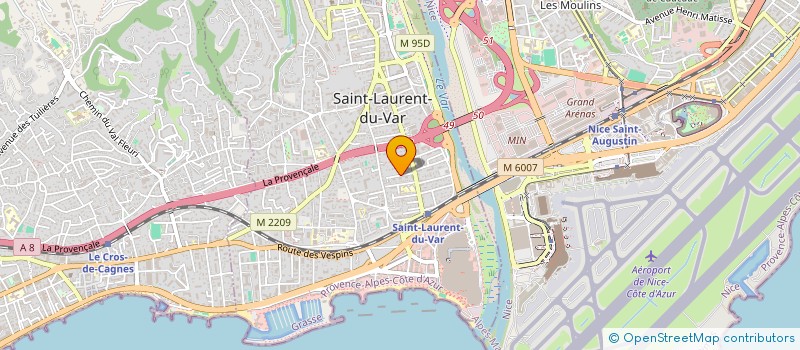 localisation de l'entreprise MONSIEUR DUMITRU BOCANCEA  SAINT-LAURENT-DU-VAR