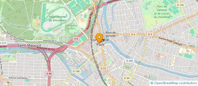 localisation de l'entreprise MONSIEUR DUMITRU BODEA  JOINVILLE-LE-PONT