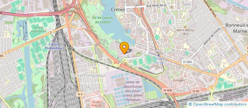 localisation de l'entreprise MONSIEUR DUMITRU BREBAN à CRETEIL