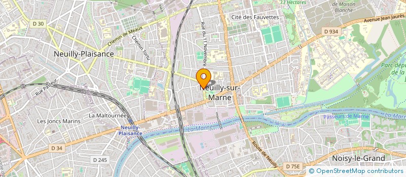 localisation de l'entreprise MONSIEUR DUMITRU CALIN à NEUILLY-SUR-MARNE