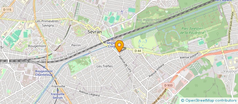 localisation de l'entreprise MONSIEUR DUMITRU CECIU à SEVRAN