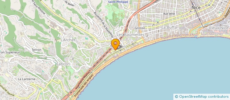 localisation de l'entreprise MONSIEUR DUMITRU CODREANU à NICE